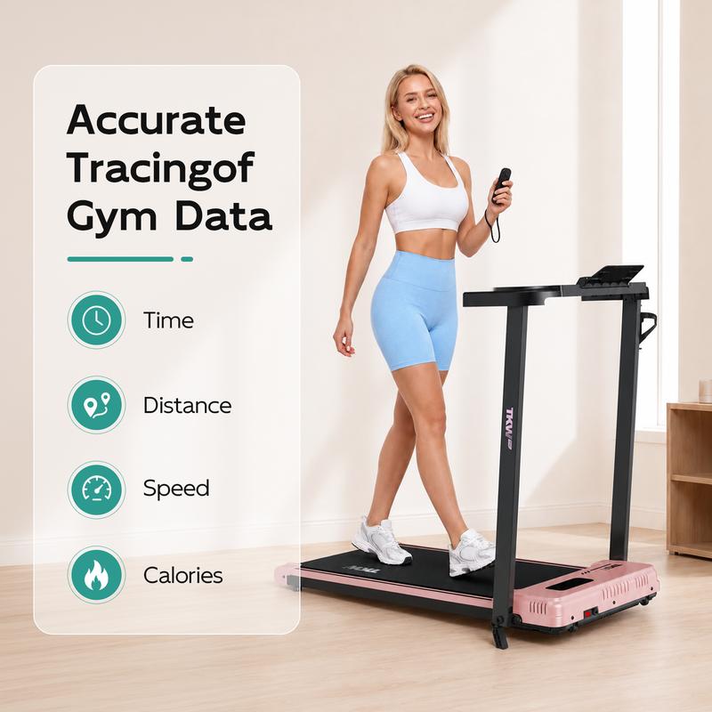 3 in 1 Walking Pad Treadmill with Remote Control and LED Display